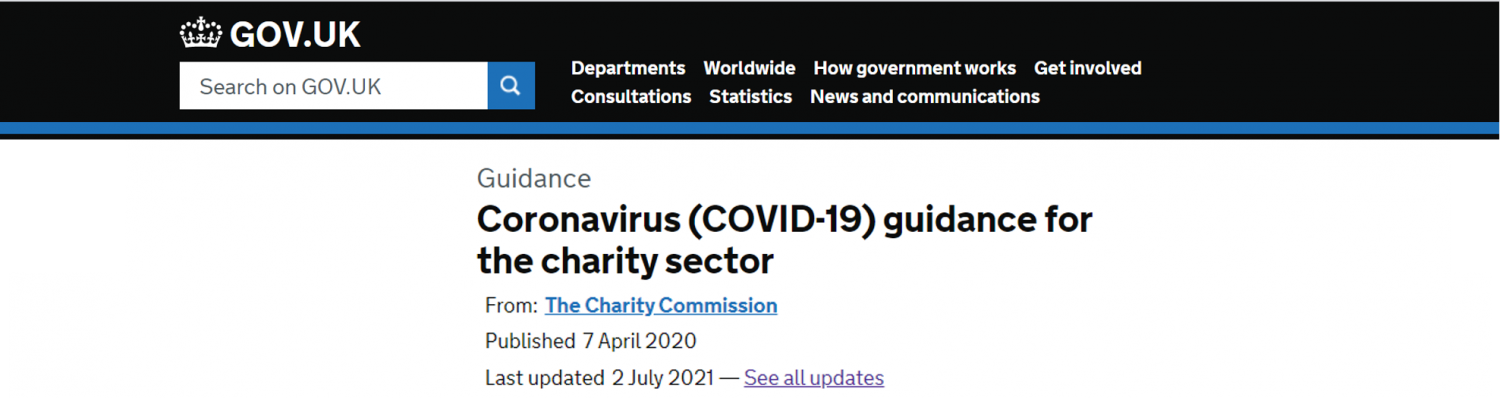 Charity Commission: annual returns guidance update