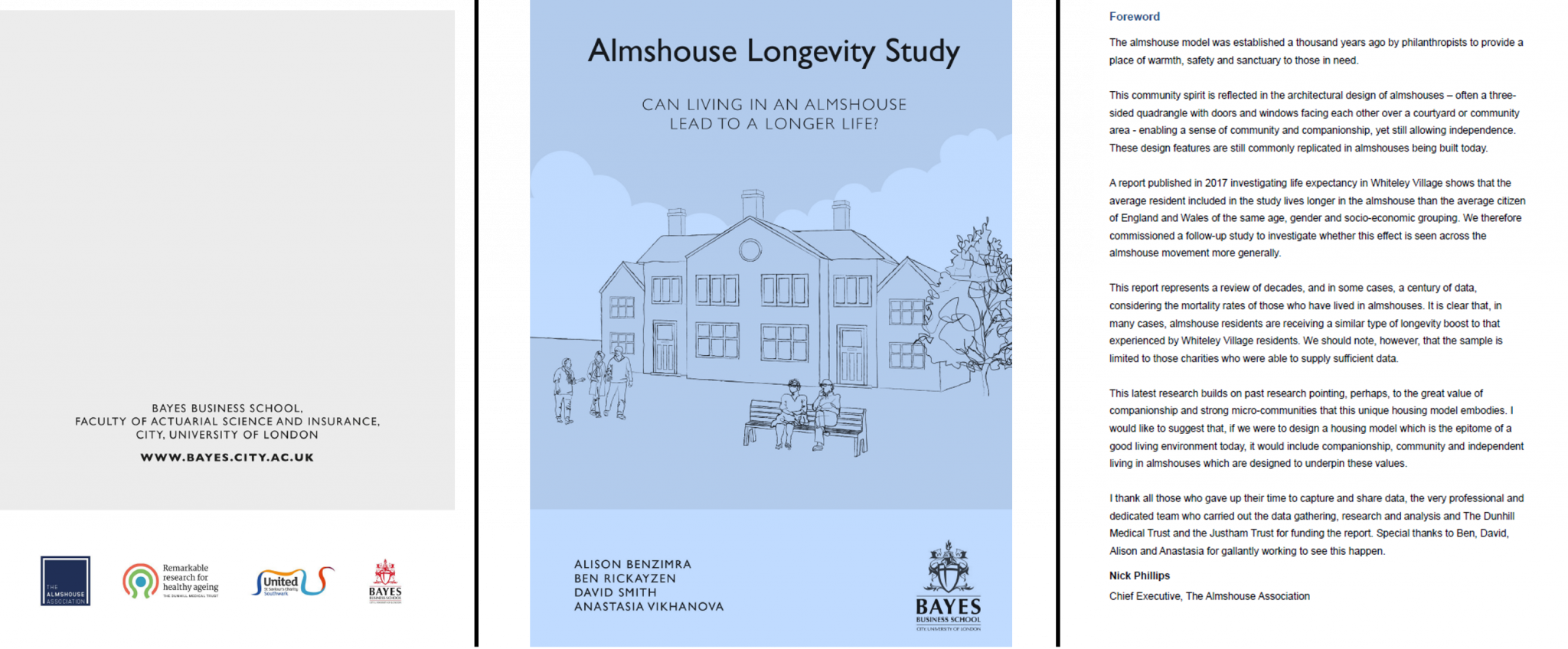 Study finds living in an almshouse can boost life expectancy