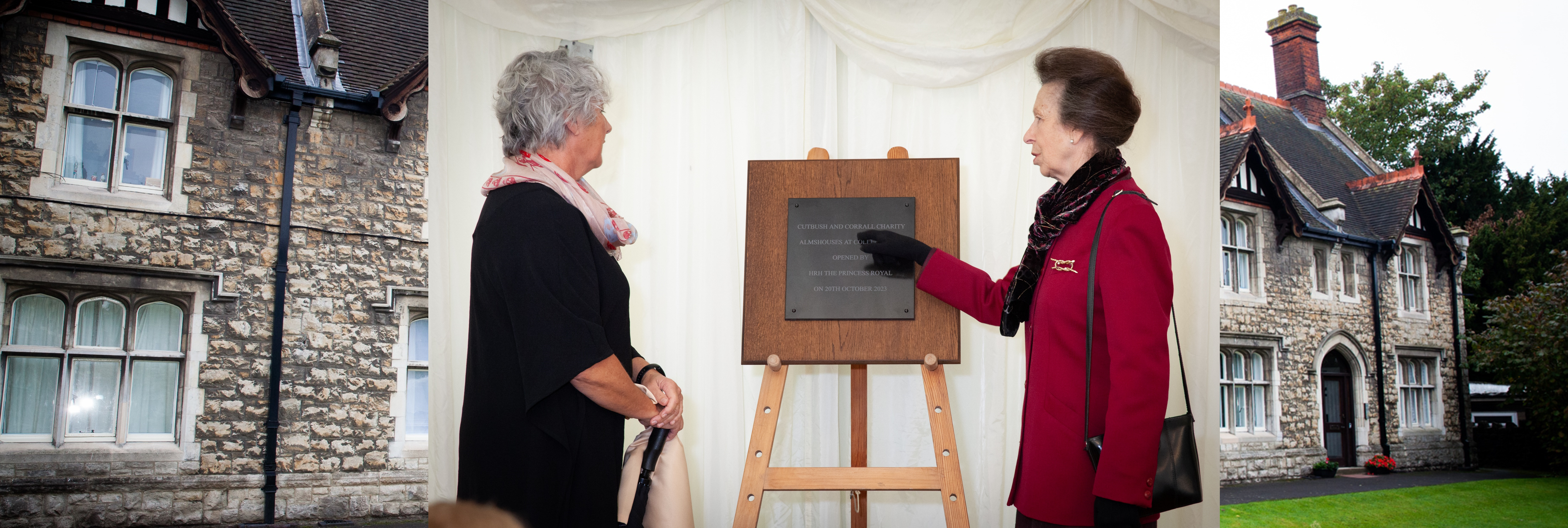 HRH The Princess Royal opens new homes at Cutbush and Corrall almshouses in Maidstone