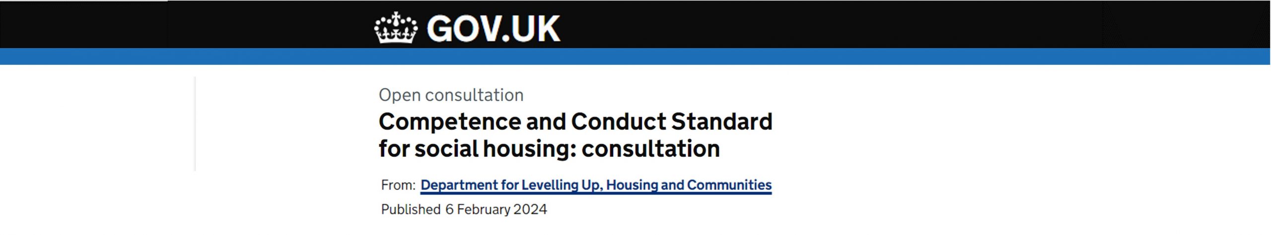 Regulated Housing Providers – Qualification Requirement