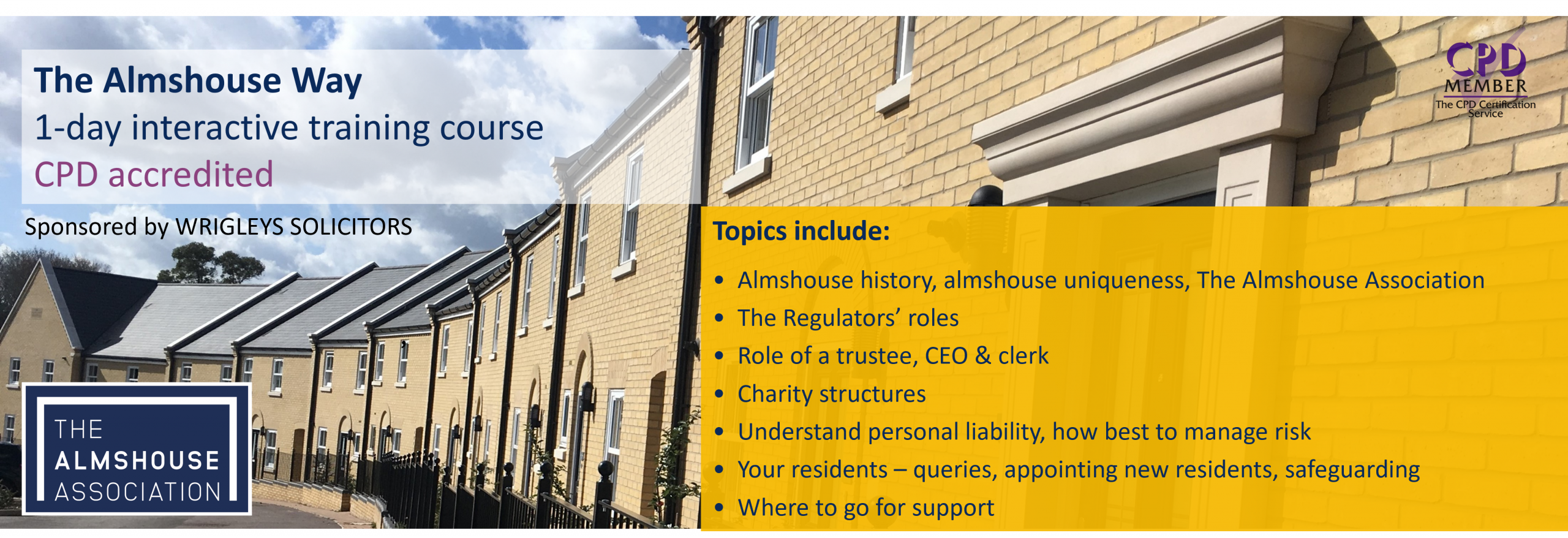 TRAINING: The Almshouse Way (CPD)